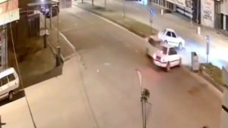 1 kişinin öldüğü kaza saniye saniye kaydedildi