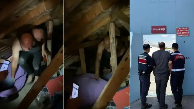 9 yıldır aranıyordu: Tavan arasından çıktı! 9 yıldır aranıyordu: Tavan arasından çıktı!