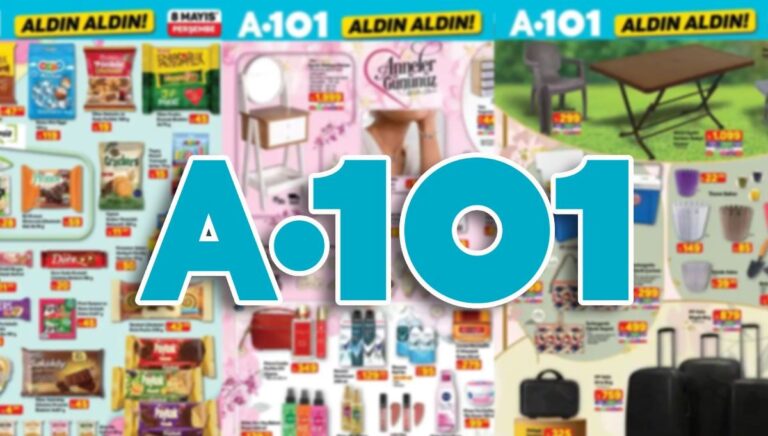 A101 8 Mayıs aktüel kataloğu satışta: Bugün hangi ürünler satışa çıktı?
