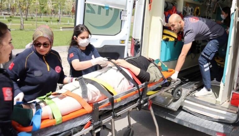Aksaray’da bir kadın silahla vurulmuş halde bulundu