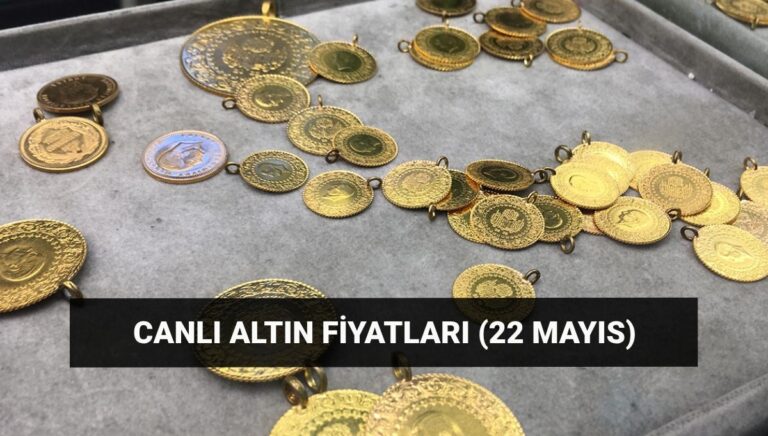 Altın fiyatları düşüyor mu? Gram ve çeyrek altın ne kadar oldu, yükseldi mi? 22 Mayıs son dakika altın fiyatları Altın fiyatları düşüyor mu? Gram ve çeyrek altın ne kadar oldu, yükseldi mi? 22 Mayıs son dakika altın fiyatları