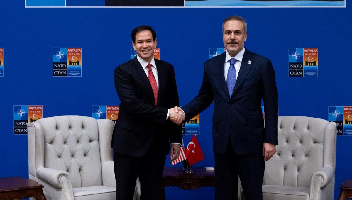 Bakan Fidan, Antalya’da ABD’li mevkidaşı Rubio ile görüştü