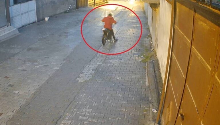 Çaldığı motosikletin arızalanması hırsızı durdurmadı