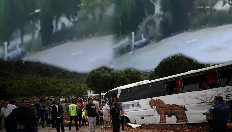 Çanakkale’de 8 kişi hayatını kaybetmişti! Kaza anının görüntüsü ortaya çıktı