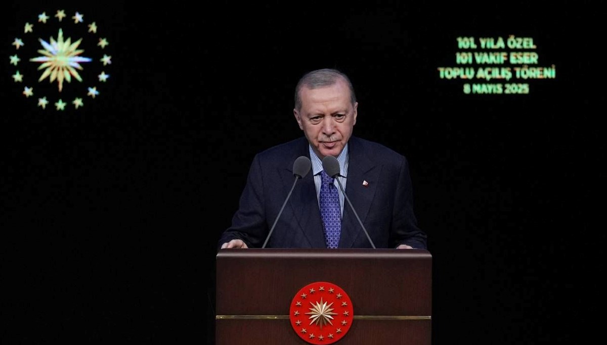 Cumhurbaşkanı Erdoğan: “Vakıflar, gençlerin yuva kurmasına destek olmalı”