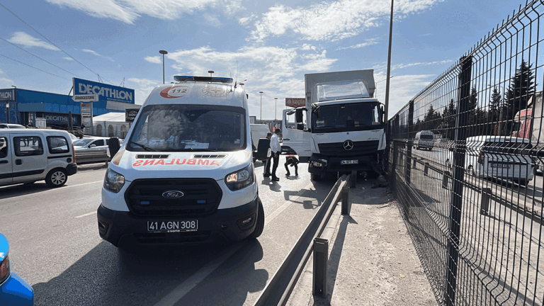 Direksiyon başında yürekler ağza geldi Direksiyon başında yürekler ağza geldi