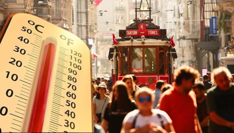 Hava sıcaklığı artıyor: Pazar günü İstanbul’da yağmur var Hava sıcaklığı artıyor: Pazar günü İstanbul’da yağmur var