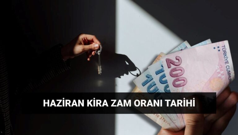 Haziran kira zam oranı ne zaman açıklanır? TÜİK TEFE-TÜFE ev ve iş yeri kira artış oranı tarihi Haziran kira zam oranı ne zaman açıklanır? TÜİK TEFE-TÜFE ev ve iş yeri kira artış oranı tarihi