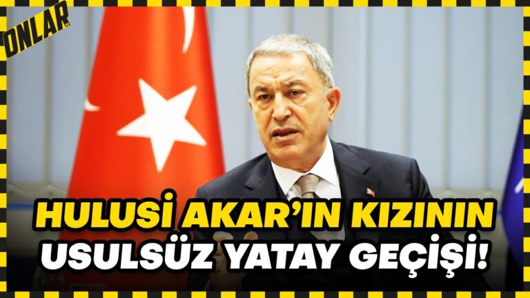 İşte CİMER’in ‘Hulusi Akar’ın kızının yatay geçişi’ sorusuna yanıtı: ‘Zamanaşımına uğraması nedeniyle…’