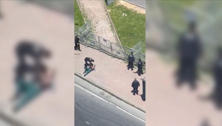 İsrail Başkonsolosluğu yakınında silahla havaya ateş açıldı