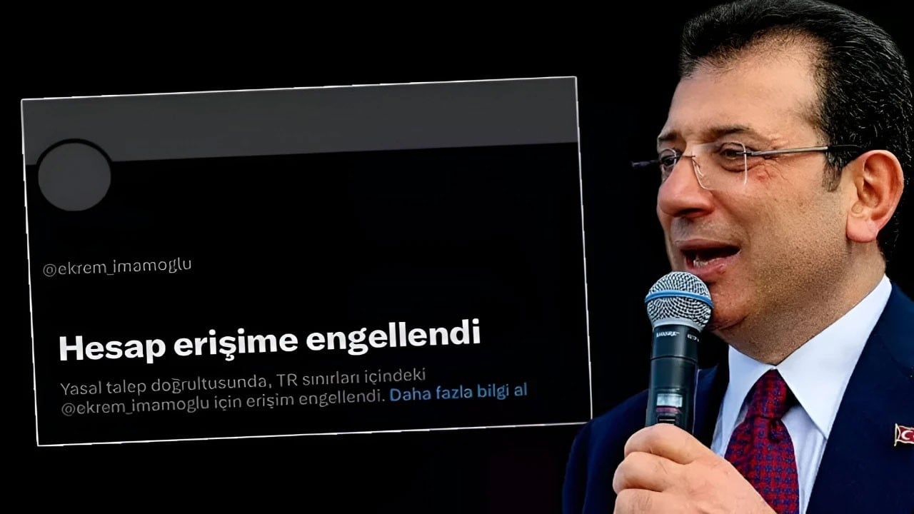 İstanbul Cumhuriyet Başsavcılığı açıkladı! İşte Ekrem’in hesabının kapatılmasının gerekçesi