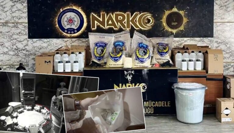 İstanbul’da büyük uyuşturucu operasyonu: 15 ton bonzai üretebilecek ham madde ele geçirildi