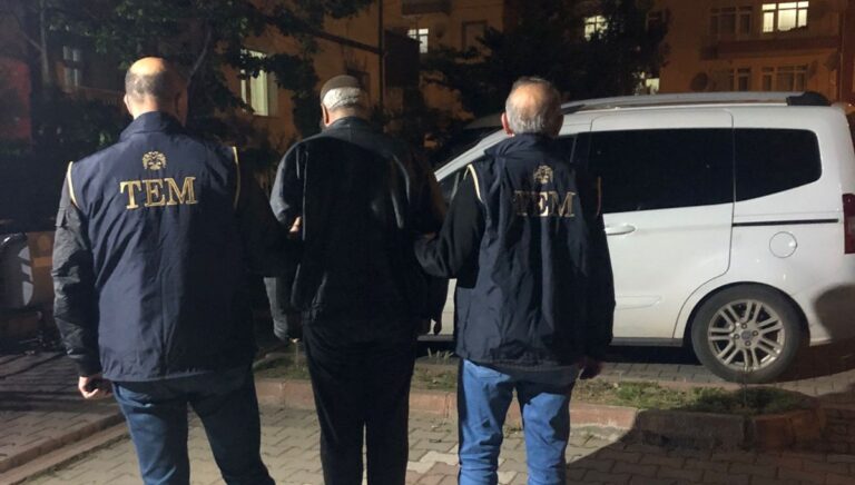 Kırmızı bültenli DAEŞ’li Kırıkkale’de yakalandı