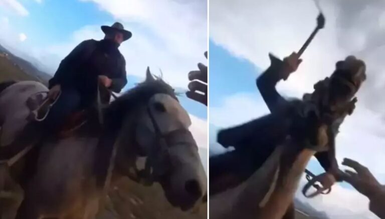 Kovboy şapkalı, kırbaçlı magandaya 10 yıl istendi