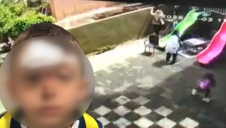 Kreşte korku dolu anlar: 5 yaşındaki çocuk inşaat alanına düştü