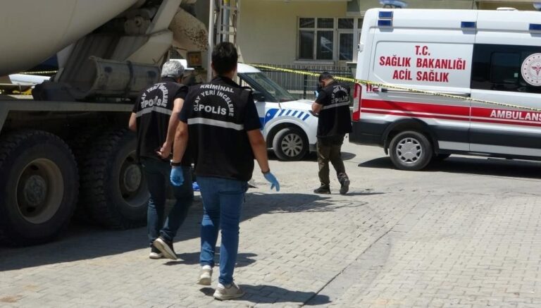 Malatya’da beton mikseri dehşeti: 1 ölü