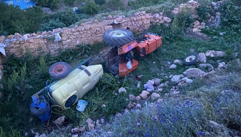 Malatya’da traktör kazası: Bir can kaybı Malatya’da traktör kazası: Bir can kaybı