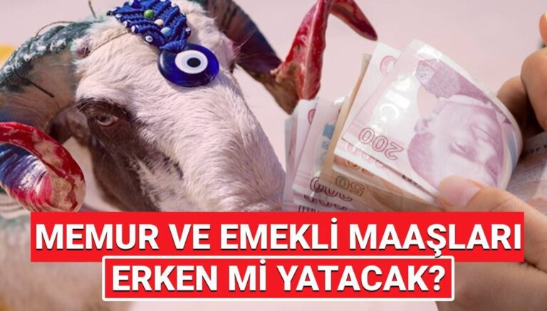 Memur ve emekli maaşları bayramdan önce yatacak mı? Haziran 2025 maaş ödemeleri öne mi çekildi, ne zaman yatacak? Memur ve emekli maaşları bayramdan önce yatacak mı? Haziran 2025 maaş ödemeleri öne mi çekildi, ne zaman yatacak?