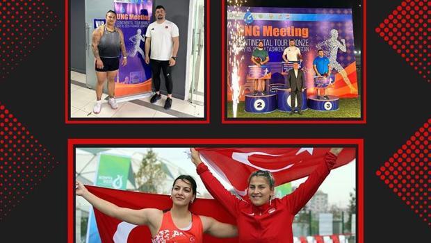 Milli atletler, Özbekistan’da 4 madalya kazandı!