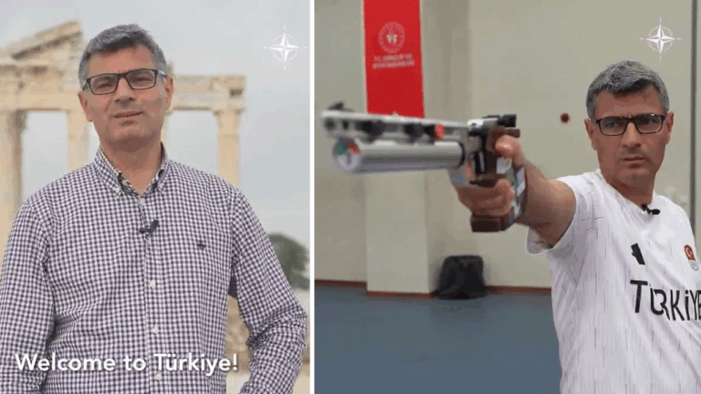 NATO’dan Yusuf Dikeç paylaşımı: Türkiye’nin en ünlüsü..!