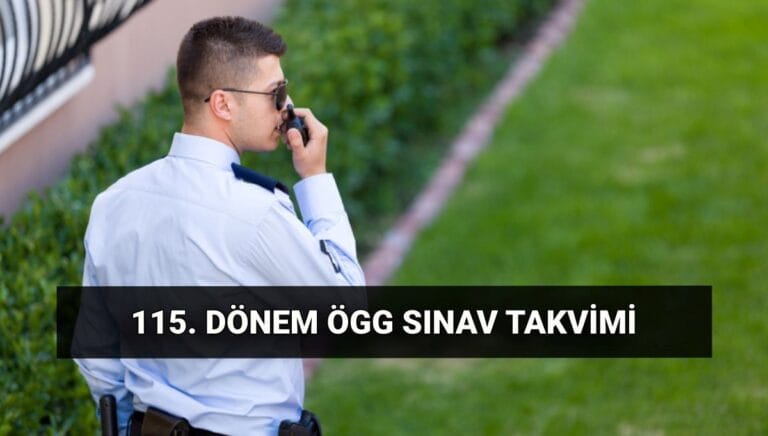 ÖGG sınav tarihleri 2025 EGM: 115. dönem Özel Güvenlik (ÖGG) sınav yerleri açıklandı mı, sınav ne zaman, saat kaçta ÖGG sınav tarihleri 2025 EGM: 115. dönem Özel Güvenlik (ÖGG) sınav yerleri açıklandı mı, sınav ne zaman, saat kaçta