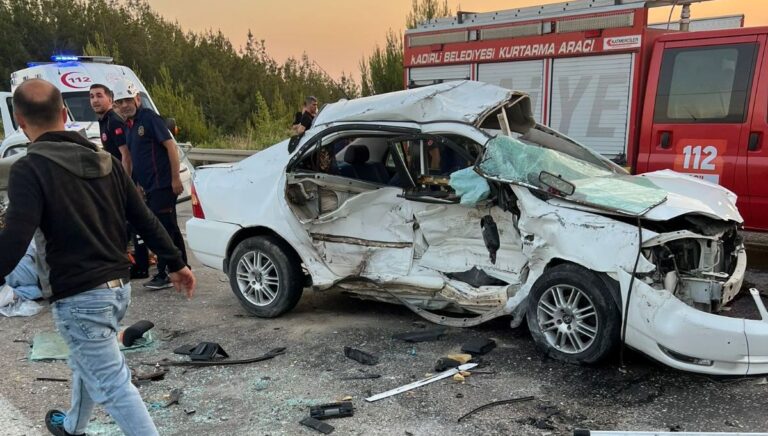 Osmaniye’de zincirleme kaza: 1 ölü, 6 yaralı Osmaniye’de zincirleme kaza: 1 ölü, 6 yaralı