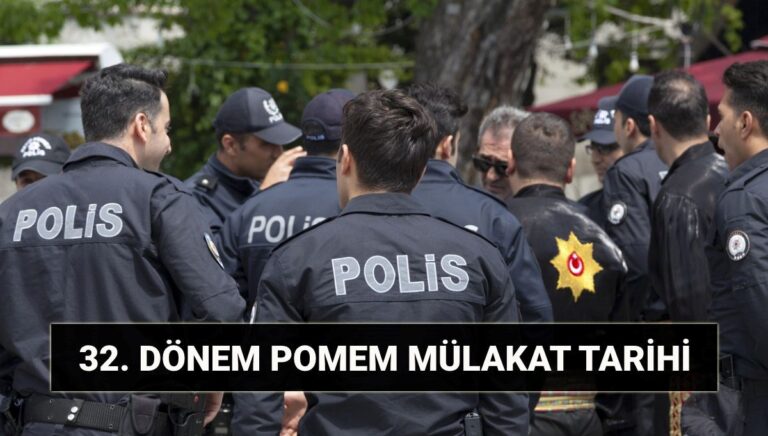 POMEM sözlü mülakat tarihi PA: 32. dönem POMEM parkur sonuçları açıklandı mı, mülakat sınavı ne zaman?