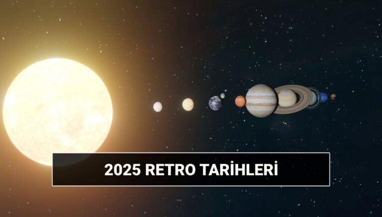 Retro ne zaman başlıyor ve bitiyor? Astrolojide retro ne demek? 2025 retro tarihleri