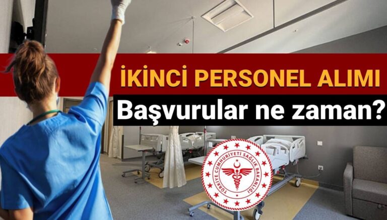 Sağlık Bakanlığı ikinci personel alımı branş dağılımı 2025 açıklandı mı? Sağlık Bakanlığı 18 bin personel alımı ne zaman, işçi alımı yapılacak mı?