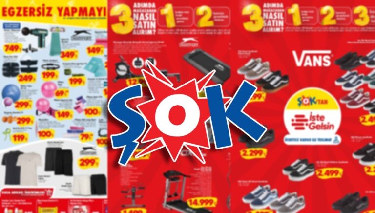 Satışta! ŞOK aktüel katalog 3-6 Mayıs: ŞOK markette bu hafta sonu; masaj tabancası, karın kas aleti, banyo baskülü, koşu bandı