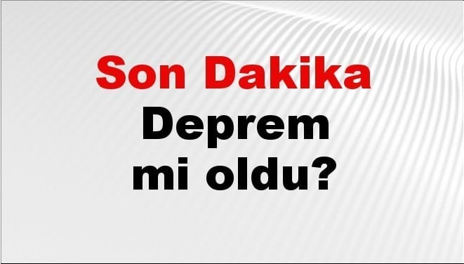 Son dakika Bingöl’de deprem mi oldu? Az önce deprem Bingöl’de nerede oldu? Bingöl deprem Kandilli ve AFAD son depremler listesi 29 Mayıs 2025 Son dakika Bingöl’de deprem mi oldu? Az önce deprem Bingöl’de nerede oldu? Bingöl deprem Kandilli ve AFAD son depremler listesi 29 Mayıs 2025