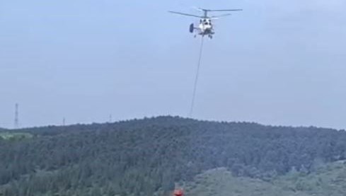 Sultangazi Kent Ormanı’nda yangın