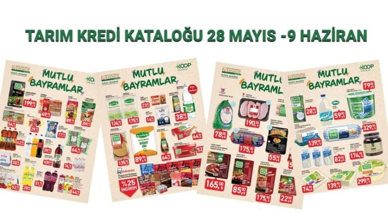 Tarım Kredi KOOP marketleri 28 Mayıs-9 Haziran indirimli ürünler listesi 2025: Bayram’a özel indirimler reyonlarda Tarım Kredi KOOP marketleri 28 Mayıs-9 Haziran indirimli ürünler listesi 2025: Bayram’a özel indirimler reyonlarda