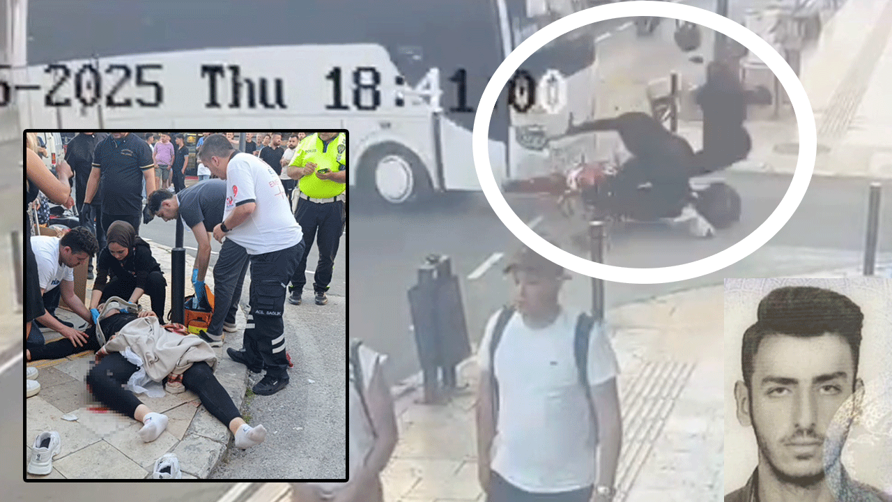 Ters yönden çıkan otel servisi motosikletlileri ezdi: 1’i öldü, 1’i yaşam savaşı veriyor