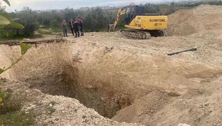 Yozgat’ta izinsiz kazıya gözaltı