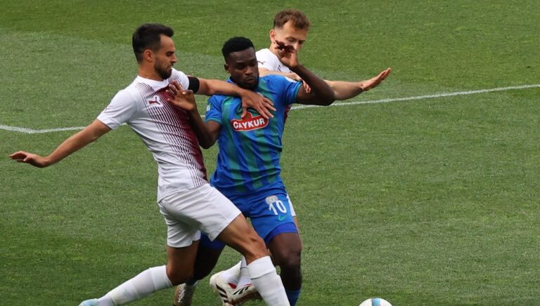 7 gollü maçta kazanan Çaykur Rizespor 7 gollü maçta kazanan Çaykur Rizespor