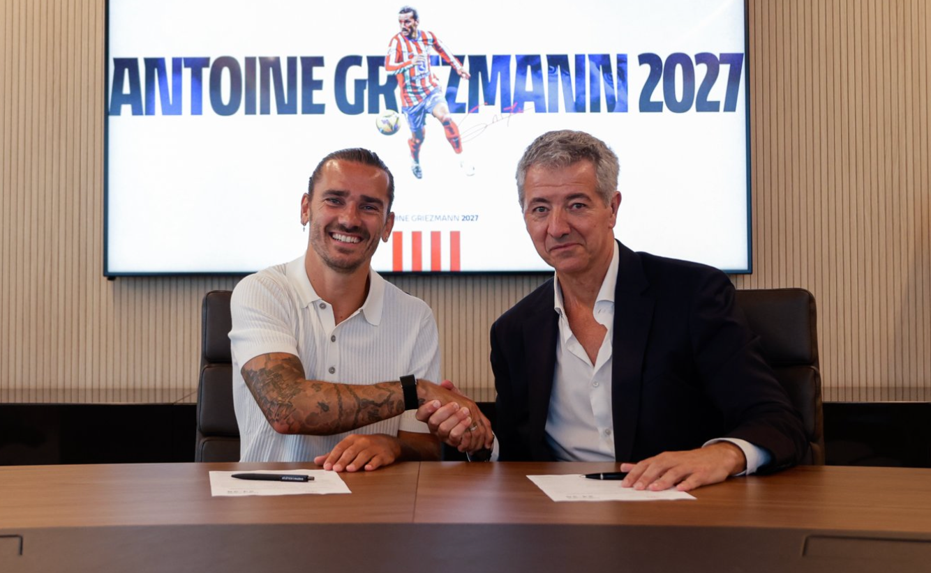 Atletico Madrid, Griezmann ile uzattı Atletico Madrid, Griezmann ile uzattı