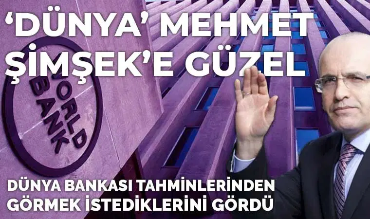 Bakan Şimşek Dünya Bankası büyüme verilerini görmedi! Bakan Şimşek Dünya Bankası büyüme verilerini görmedi!
