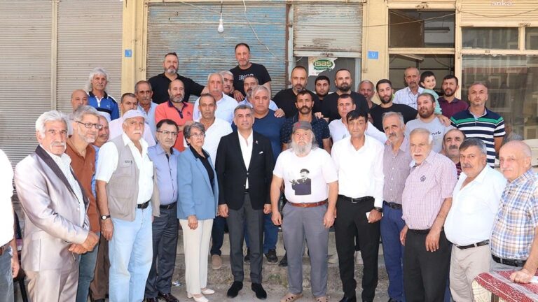 CHP’li Erol’dan Maden’de işçi direnişine destek CHP’li Erol’dan Maden’de işçi direnişine destek