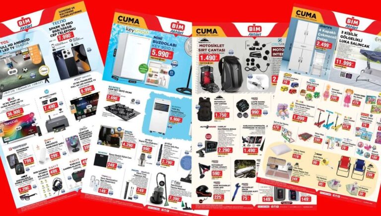 Cuma günü indirimler başlıyor: BİM 13 Haziran aktüel kataloğu yayımlandı: Airfryer, akıllı cep telefonu, saat, vantilatör, klima geliyor Cuma günü indirimler başlıyor: BİM 13 Haziran aktüel kataloğu yayımlandı: Airfryer, akıllı cep telefonu, saat, vantilatör, klima geliyor