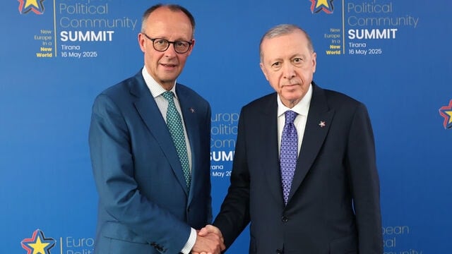 Cumhurbaşkanı Erdoğan, Alman Şansölyesi’yle İran – İsrail savaşını konuştu Cumhurbaşkanı Erdoğan, Alman Şansölyesi’yle İran – İsrail savaşını konuştu