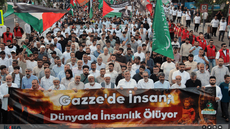 Diyarbakır’da “Küresel Gazze Yürüyüşü” Diyarbakır’da “Küresel Gazze Yürüyüşü”