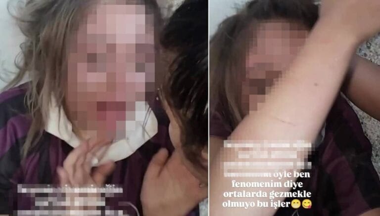 Genç kızı darbedip zorla özür dilettiler: Görüntülere soruşturma Genç kızı darbedip zorla özür dilettiler: Görüntülere soruşturma