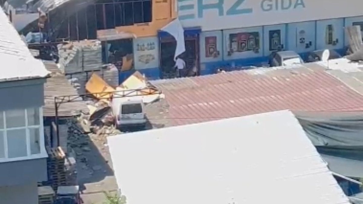 Güngören’de sanayi sitesinde patlama Güngören’de sanayi sitesinde patlama