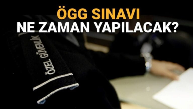 Haziran ayı ÖGG sınavı ne zaman yapılacak? EGM ÖGG takvimi Haziran ayı ÖGG sınavı ne zaman yapılacak? EGM ÖGG takvimi