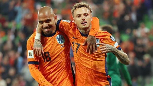 Hollanda, Malta engelini 8 golle geçti! Hollanda, Malta engelini 8 golle geçti!