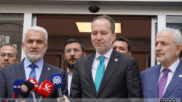 HÜDA PAR’dan Yeniden Refah Partisi’ne ziyaret! HÜDA PAR’dan Yeniden Refah Partisi’ne ziyaret!