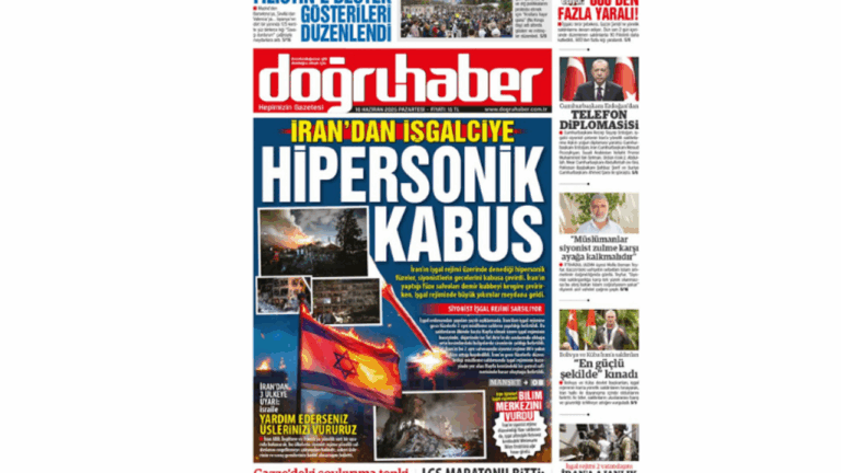 İran’dan işgalciye HİPERSONİK KÂBUS İran’dan işgalciye HİPERSONİK KÂBUS