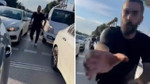 Kadın sürücü, 2 çocuğunun yanında saldırıya uğradı Kadın sürücü, 2 çocuğunun yanında saldırıya uğradı