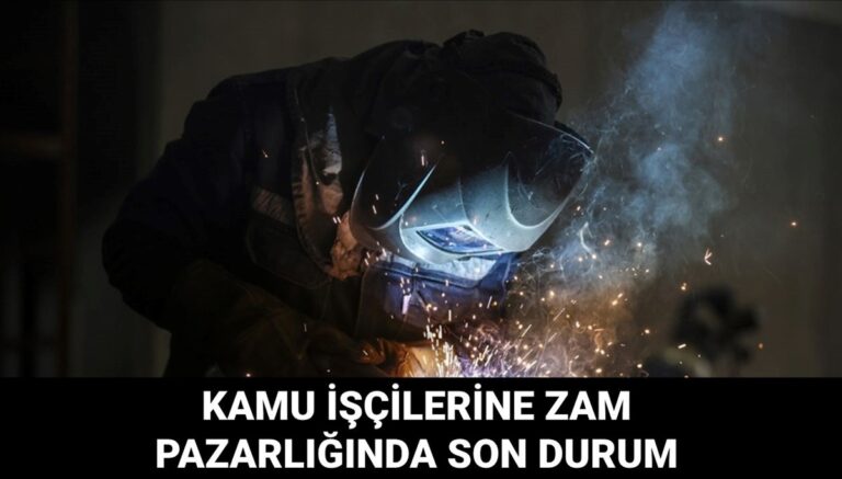Kamu işçilerine toplu sözleşme zammı 2025: Kamu işçilerine zam ne kadar olacak, teklif sunuldu mu? Kamu işçilerine toplu sözleşme zammı 2025: Kamu işçilerine zam ne kadar olacak, teklif sunuldu mu?
